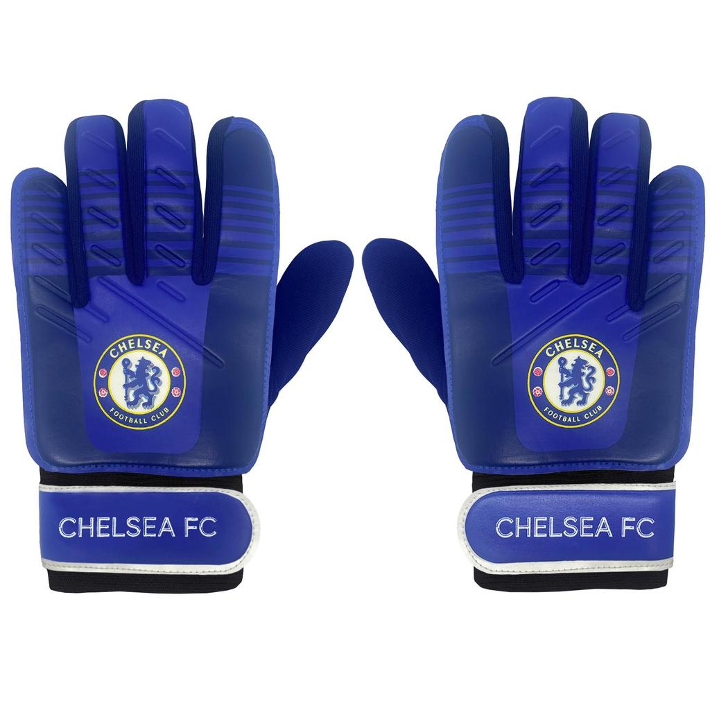 Chelsea FC Childrens/Kids Goalkeeper Gloves