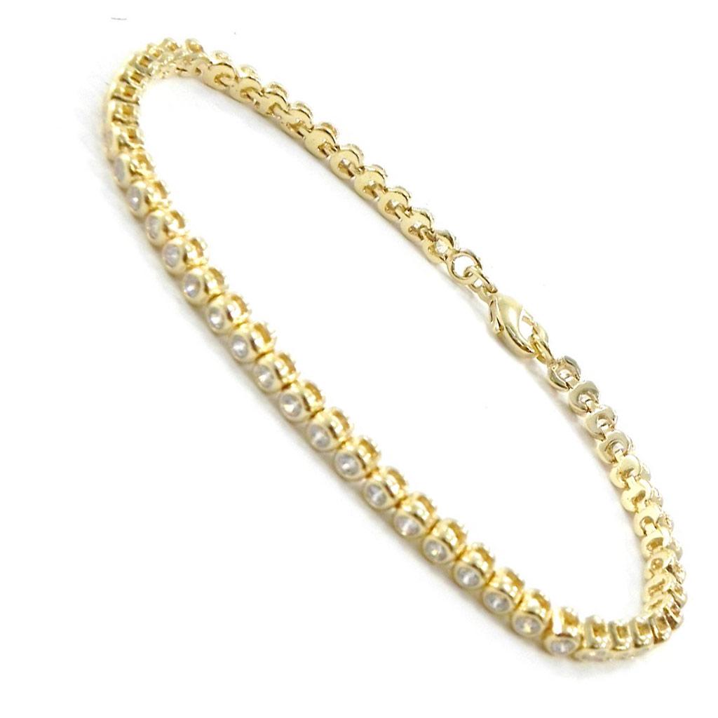 Les Trésors De Lily [F6724] - Браслет «Богиня» из белого золота.