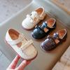 Girls Bowknot Princess Shoes Cute Elegant and Non Slip Leather Shoes