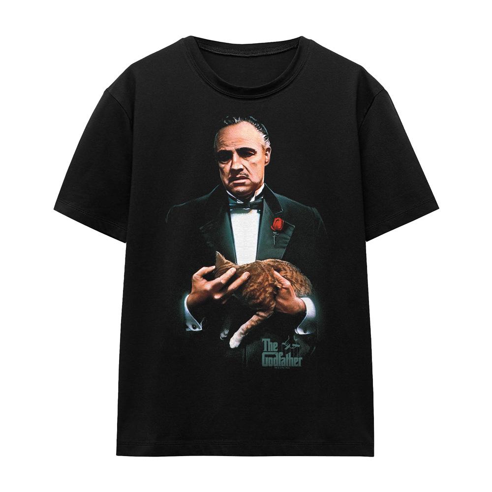 The Godfather Unisex Adult Painted Poster T-Shirt