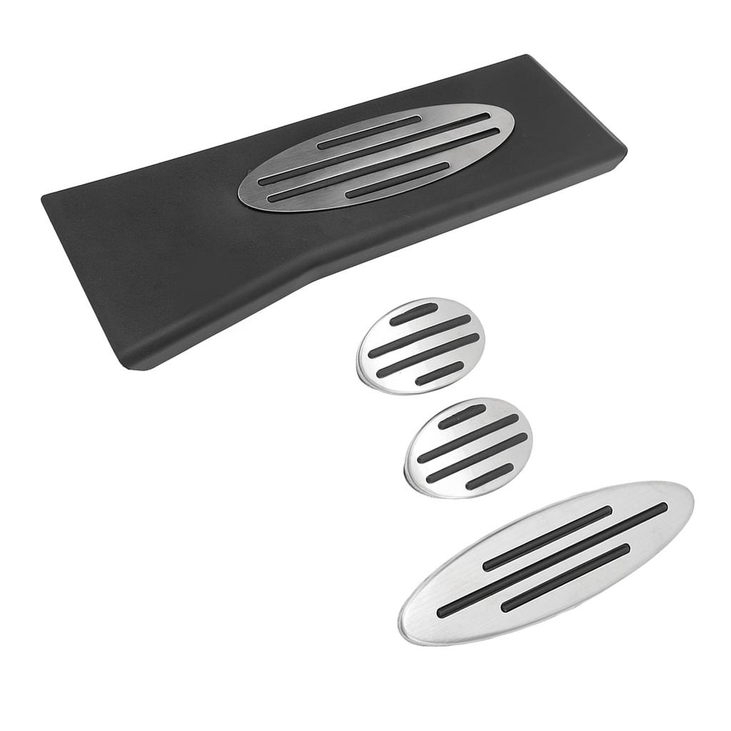 Автомобильная педаль тормоза Противоскользящая поверхность Стабильная поддержка Высокая прочность для Cooper R55 R56 F55 R57 R58 R59 МТ+ Педаль отдыха