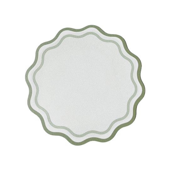 Салфетка из искусственной кожи с фестончатым краем, термостойкая, нескользящая, с теплоизоляцией, водонепроницаемая, для защиты и украшения обеденного стола, подставка, кухонные принадлежности