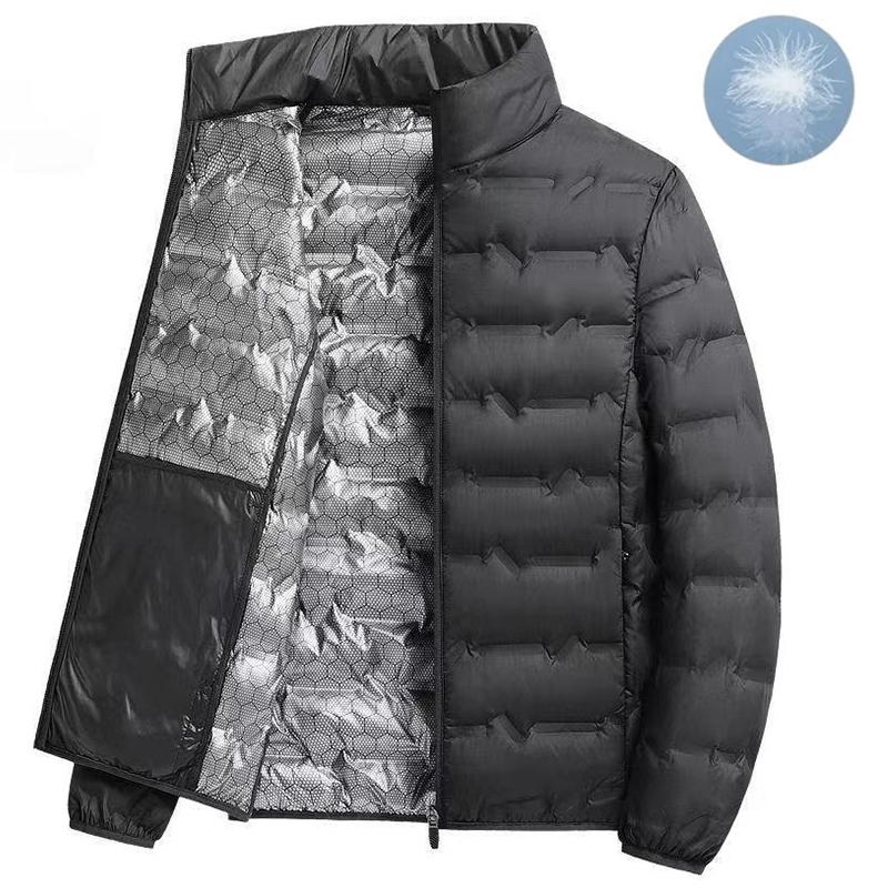 Men Winter White Duck Down Jacket Warm Thick Windproof Waterproof Puffer Jacket Hooded High Quality Ultralight Down Jacket Male