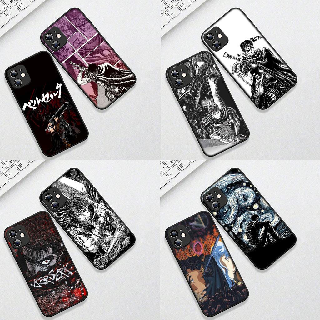 Soft Cover for Xiaomi Redmi Note 13 14 ProPlus A3 Pro Plus 13C Pro+ Note13 Note14 Coque Phone Case Berserks Guts Cartoon