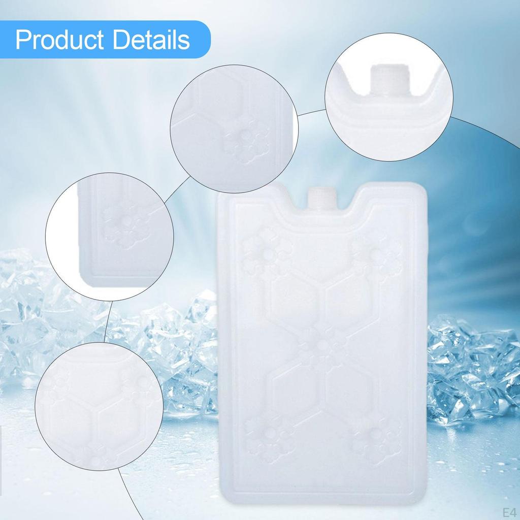 Ice Pack for Cool Bag Freezer Block Camping Gear Fishing Beach