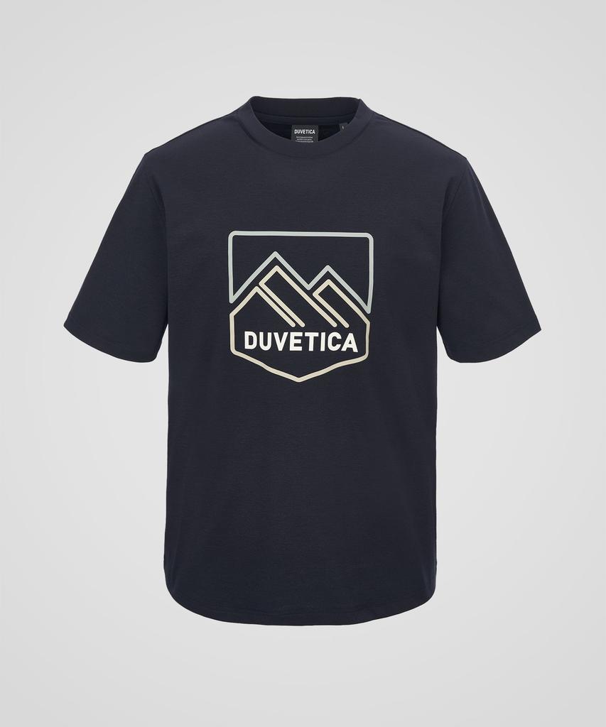 DUVETICA Ondaba (Темно-синий) (Мужская футболка с коротким рукавом)