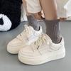Thick-soled Little White Shoes Women's Tide Niche Increases the Height of Spring and Summer New Casual Sports Board Shoes Round Head