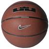 Nike Lebron James All Court 8P 2.0 Ball, Unisex Brown Basketball