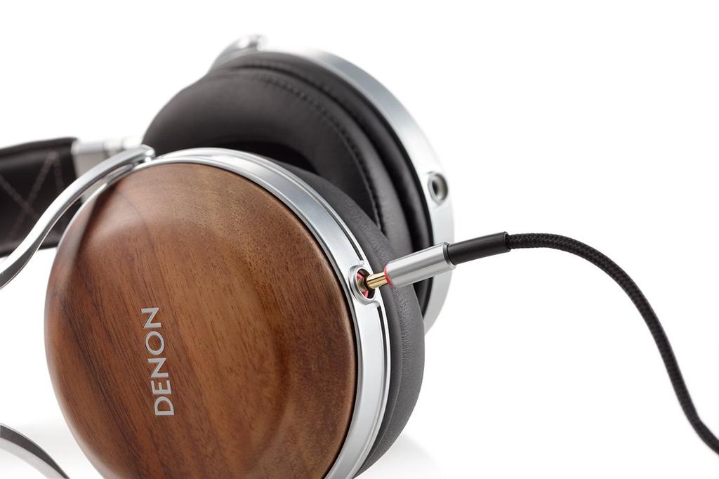 Наушники Denon с высоким разрешением Корпус источника звука Ореховое дерево AH-D7200 Совместимость с наушниками/Высокая совместимость/Дерево AH-D7200EM