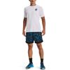 Under Armour Breathable Casual Round Neck Sports T-Shirt Men Tops White 1369441-100