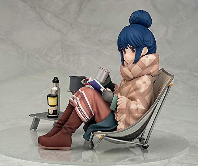 Camp Rin Shima Scale ABS PVC Complete Figure Laid-Back 1/7 & Pre-painted