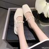 Spring Autumn Mary Zhen Single Shoe Women's New Flat Bottomed Fairy Style Gentle Soft Soled Small Leather Shoes Zapatos De Mujer