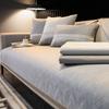 Подушка для дивана Four Seasons Универсальная легкая роскошная нескользящая подушка Простая современная гостиная Высококлассная спинка Подлокотник Полотенце Чехол для дивана