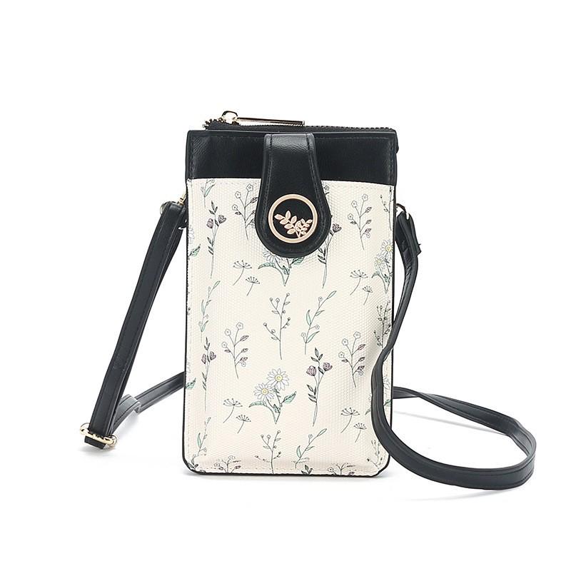 Новый стильный женский кошелек для монет и сумка для телефона: Летняя наплечная и кроссбоди сумка-мессенджер со сладким принтом