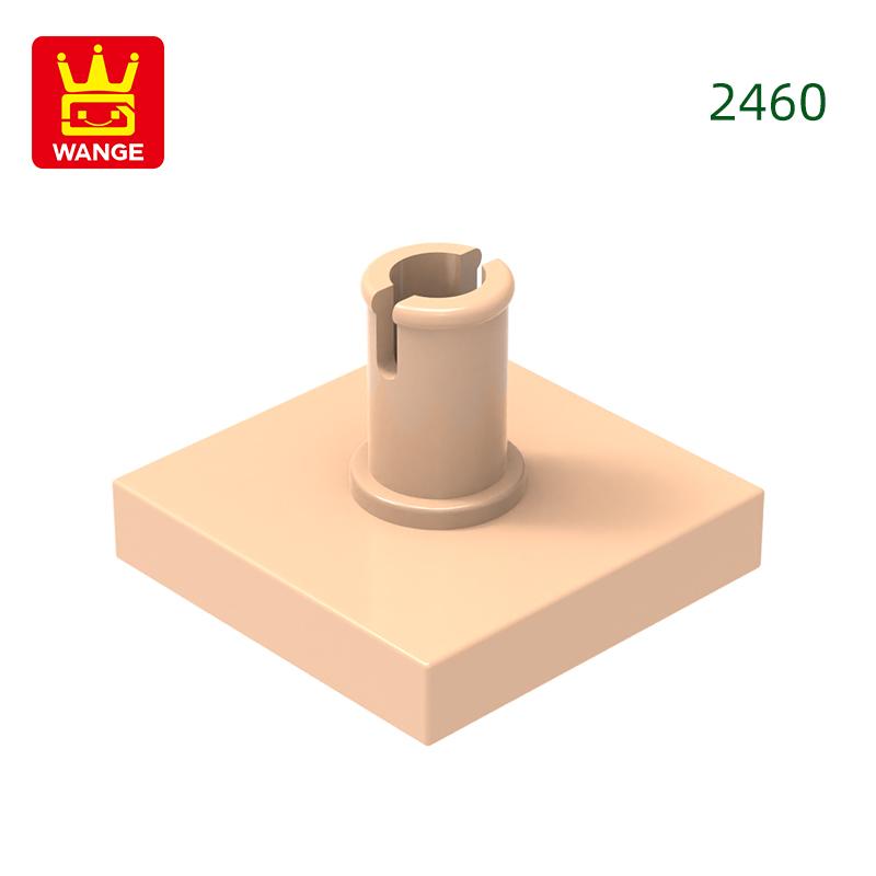 Нетоксичный 169 шт./Лот 2460 Плитка Модифицированная 2x2 с Штифтом Строительный Блок Аксессуары Moc Совместимые с Кирпичами Детские Игрушки Подарочная Коробка