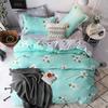 WTEMPO Sheet Pillowcases Bedclothes 4pcs Bedding Set Queen Size Queen Duvet Cover Bed Set