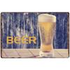 All You Need Is Beer Metal Tin Signs Beer Cups Posters Plate Wall Decoration for Bars Man Cave Cafe Clubs Retro Posters Plaque