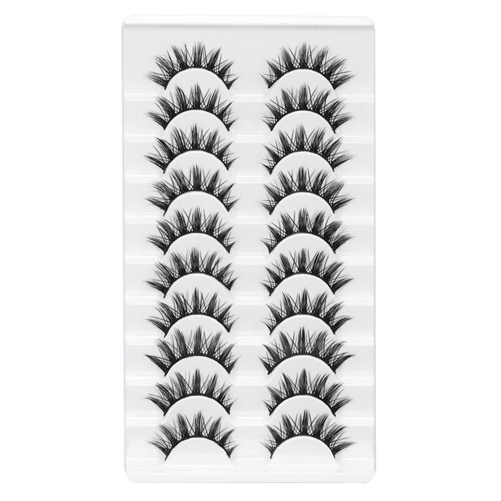 Full Strip False Eyelashes Dramatic Eye Makeup Tools Beauty 3D Faux Mink Lash Eyelash Extension