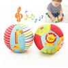 Soft Cloth Rattle Ball Baby For 0-36 Months Stuffed Baby Play Ball Sensory Toy