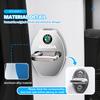 AAAJF1 4Pcs Car Door Lock Covers Auto Decorative Accessories For Skoda Kodiaq Fabia Kamiq Karoq Octavia 2 3 Rapid Scala