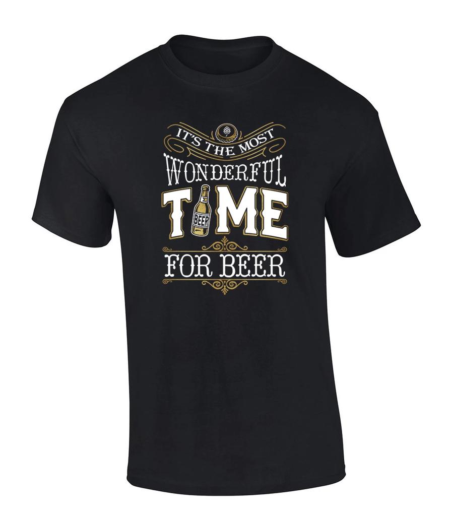 Trenz Shirt Company Это самое чудесное время для пива Мужская с коротким рукавом