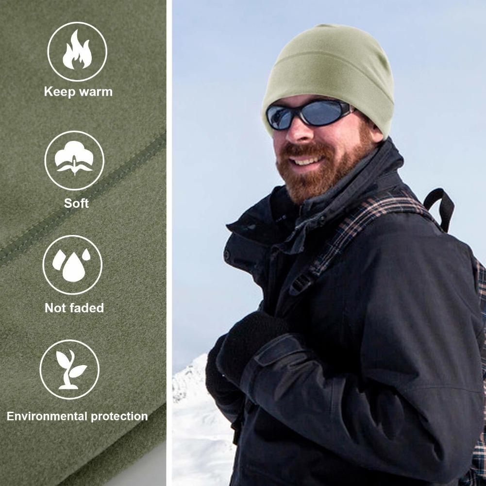 Зимняя теплая термошапка-балаклава, ветрозащитная флисовая шапка, шапка-бини для лыж, бега, велоспорта для мужчин и женщин, подшлемник, шапка-бини для бега