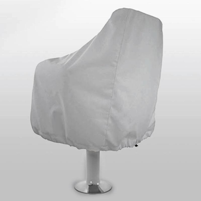 Captain Boat Seat Cover Protection Elastic Closure UV Resistant Waterproof