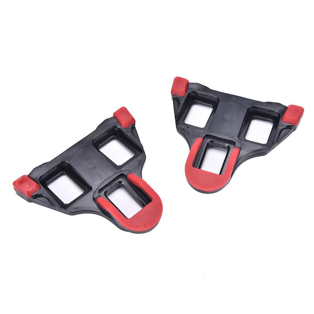 Bike Pedal Cleats With Abs Material For Road Cycling Shoes And Foot Locking