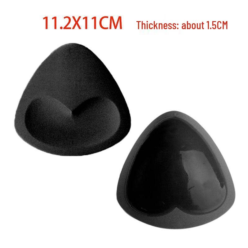 Треугольные самоклеящиеся пуш-ап накладки для груди для женщин - Невидимые губчатые вставки для купальников и нижнего белья