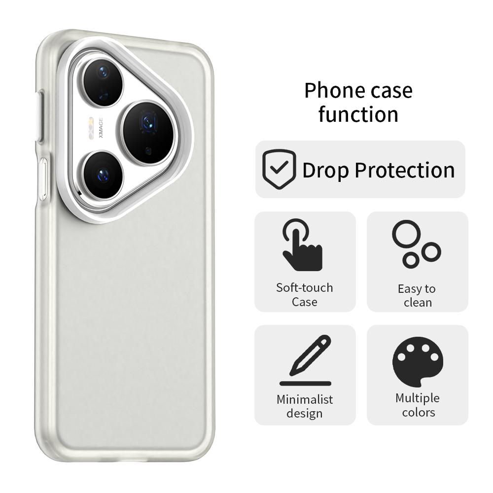 Матовый чехол для Huawei Pura 80 Pro Чехол Huawei Pura 80 Pro Fundas Coque Матовый Полупрозрачный ПК Конфетного цвета Задняя крышка Pura 80 Pro