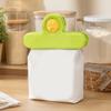 2Pcs Magnetic Bag Clips for Food Storage, Airtight Chip Clips, Sealing Clips for Snacks Coffee Powder, Fridge Magnet Organizer