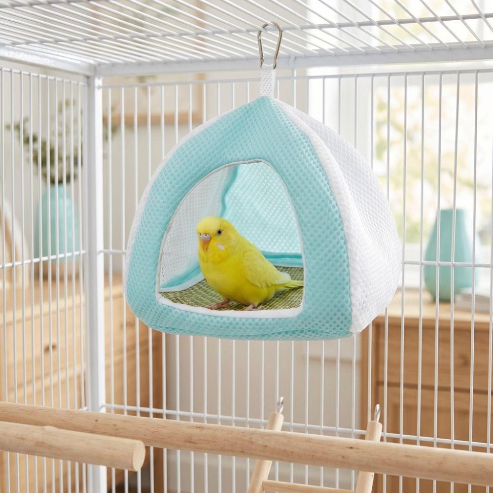 Soft Parrot Sleeping Tent Breathable Mesh Bird Swing Hammock Parrot Birdhouse Pet Habitat