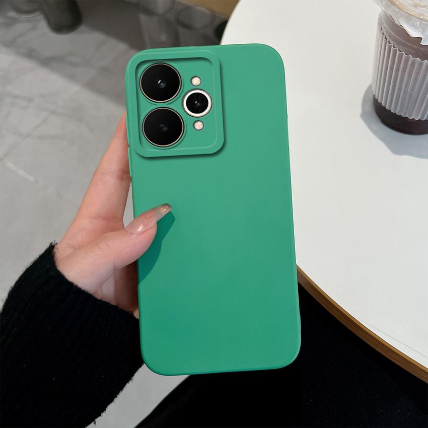 Для Realme 15 15T 15X C85 C73 C71 Note 70 70T Роскошный однотонный чехол для телефона Матовый силиконовый Противоскользящий Прочный Защитные чехлы Для Realme Бампер