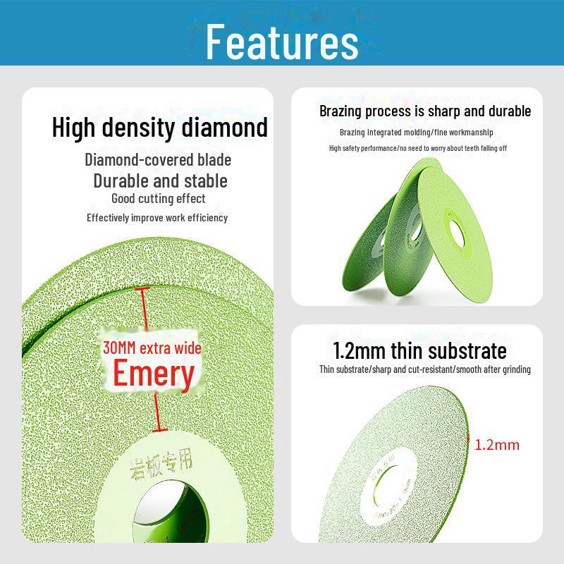 Сверхширокий мелкозернистый диск для снятия фаски и шлифовки плитки и мрамора