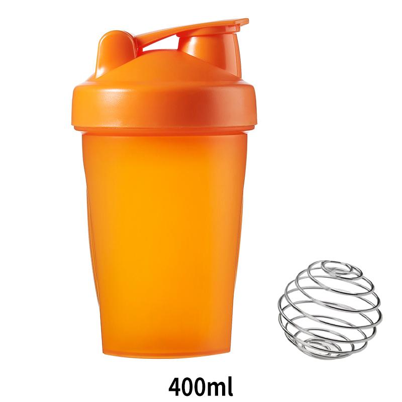 Бутылка для спортивного шейкера 400 мл, молочный шейкер, порошок сывороточного протеина, бутылка для смешивания, спортивный шейкер для фитнеса, спортзала, портативный пластиковый напиток