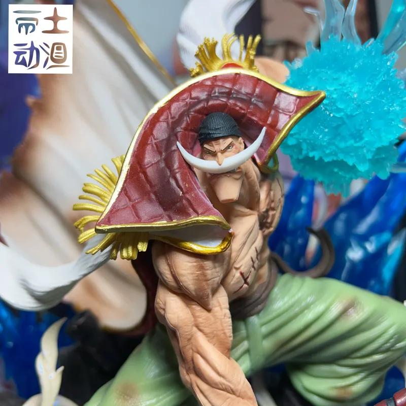 Фигурки One Piece Модель 40 см Дх Эдвард Ньюгейт Фигурка Действия Статуя ГК Белоус Фигурка Периферийные Игрушки ПВХ Коллекционные Куклы