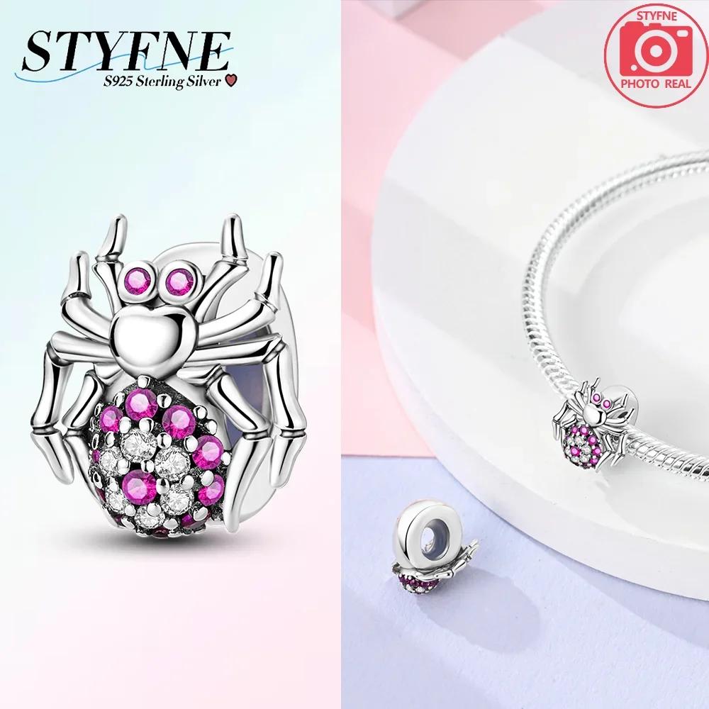 Юбилей Медь Бабочка Паук Пара Медведи Сердце Кленовый лист Клип Шарм Бусины Подходят Браслет Сделай сам Женщины Оригинальные украшения