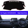 Car Dash Mat DashMat Dashboard Cover Carpet 2 Layers For C-HR 2016-2019 LHD RHD