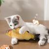 Игрушка для кошек и рыб, кошачья когтеточка, игрушка с кошачьей мятой, интерактивная имитация рыбы, кошки, мятные игрушки, мягкая игровая игрушка для кошек, котят