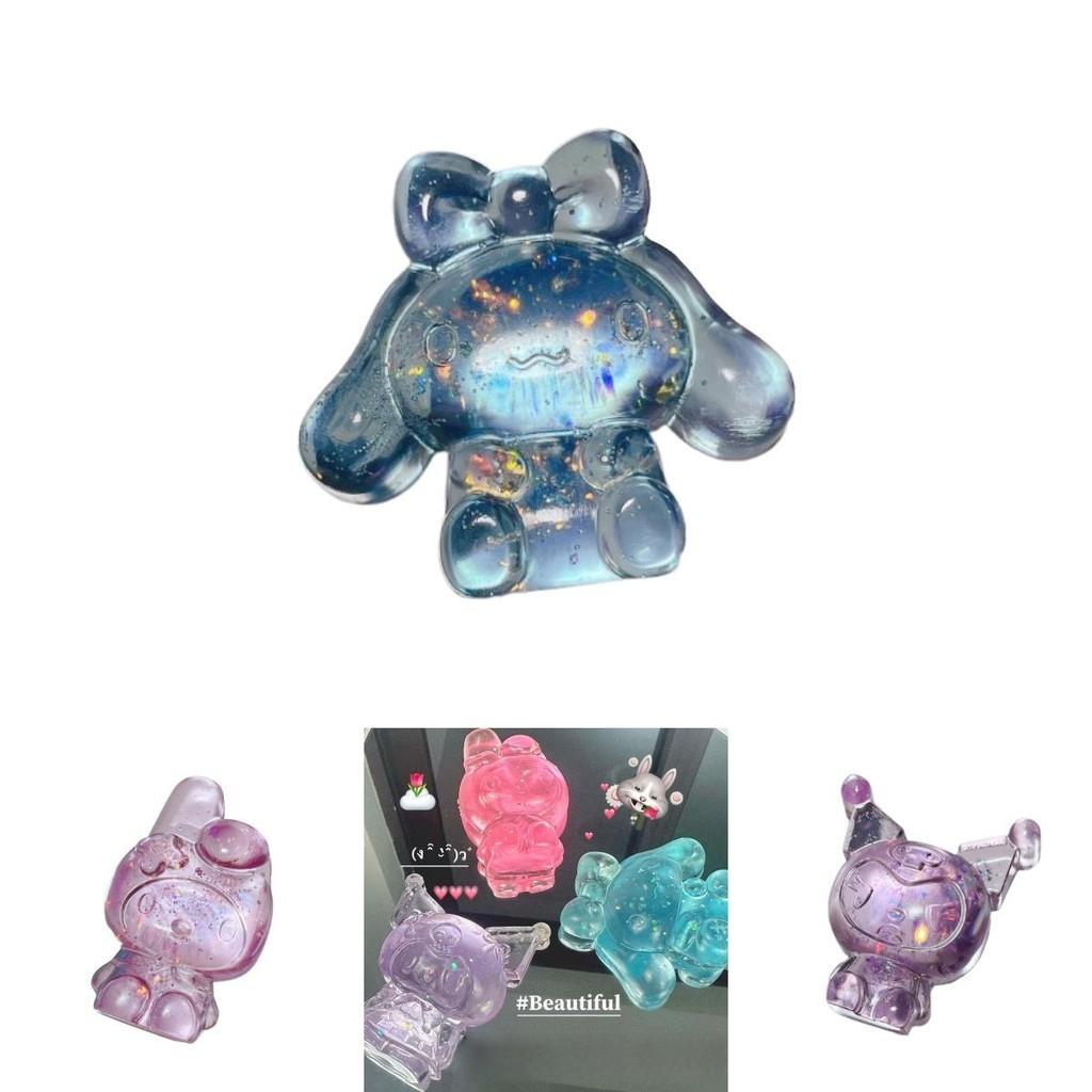 Santino Ice Cube Squeeze Toy Stress Relief Toy For Children Ages 3-6 Non-toxic Plastic Material