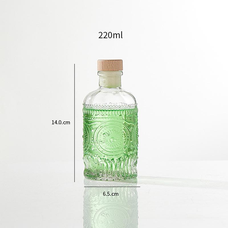 1 шт. прозрачные стеклянные бутылки для вина украшения мини стеклянные бутылки для алкоголя ликер