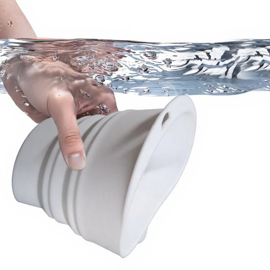 Yousheng Воронка для муки для миксера KitchenAid Силиконовая насадка-воронка для миксера KitchenAid Artisan KSM150 5-Quart Складная, для выпечки без беспорядка