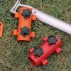 Outdoor Adjustable Canopy Rod Holder Portable Camping Tent Pole Holder Tent Stakes Pegs for Fishing Hiking
