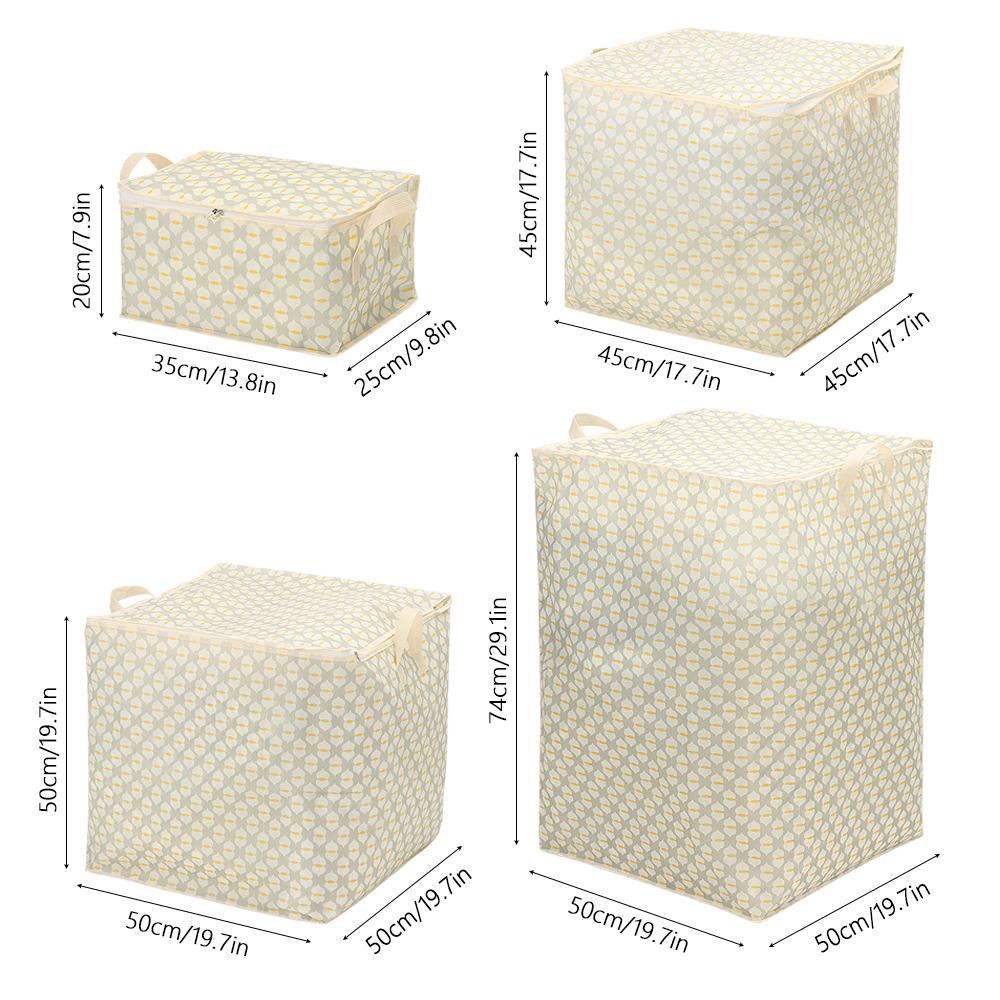 Органайзер для одежды, сумка для хранения одеял с ручкой, ведро для сортировки гардероба, для дома