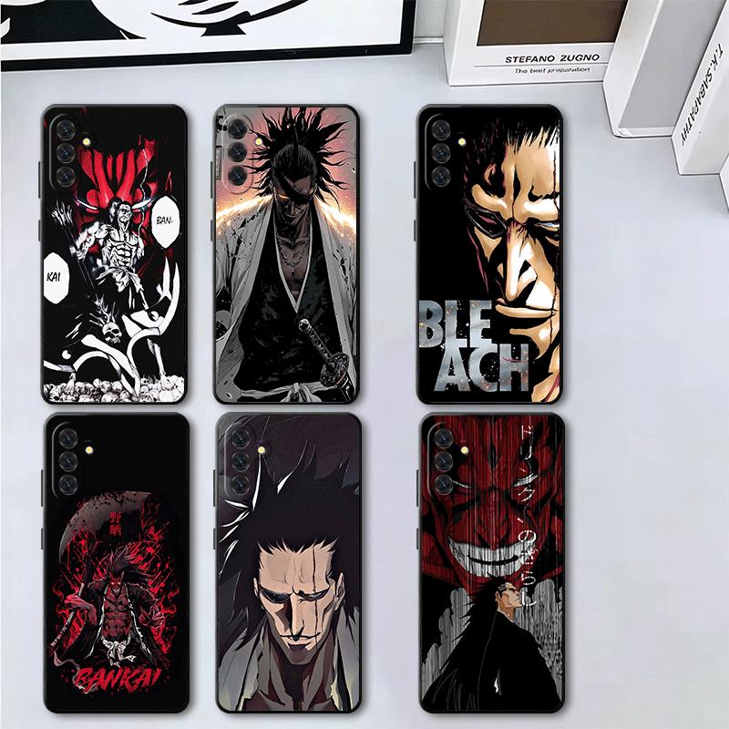 Bleach Zaraki Kenpachi Soft Phone Case for Samsung A17 A37 A57 A16 A26 A36 A56 A15 A25 A35 A55 A14 A24 A34 A54 A13 A23 A33 A53 A