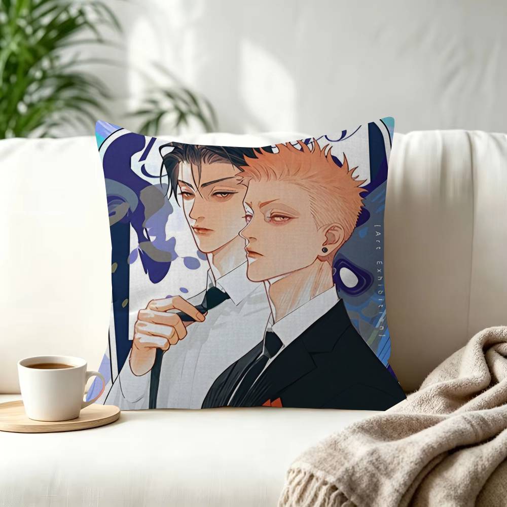Days BL Anime Cushion Cover Pillowcase Upholstery Sofa Throw Pillow Home Decor Pillowcas