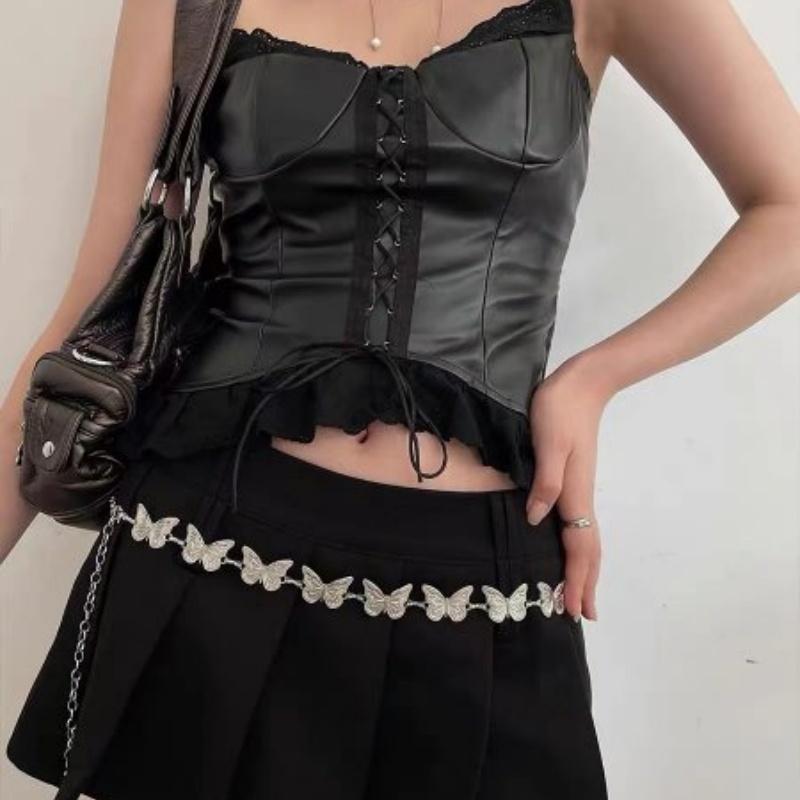 Ethnic Style Waist Chain Accessories Bohemia Versatile Belt Women's Dress High-end Waistband Retro Metal Star Sun Belly Chain