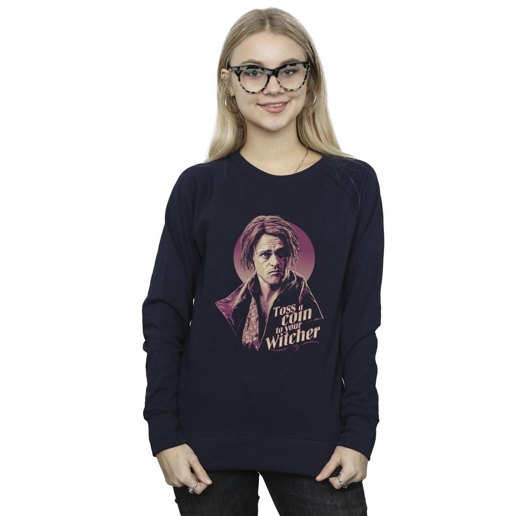 Netflix Womens/Ladies The Witcher Bard Toss A Coin Sweatshirt