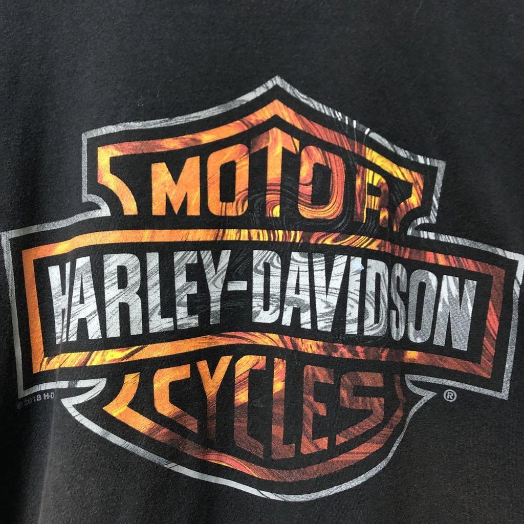 [USED] C1808 Harley-Davidson American Vintage T-shirt