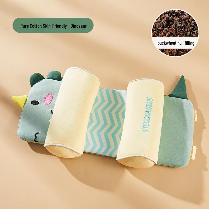Baby Buckwheat Shaping Pillow for Ages 1-3 - A-Class Newborn and Children's Pillow.